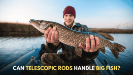 telescope rods can handle big fish?